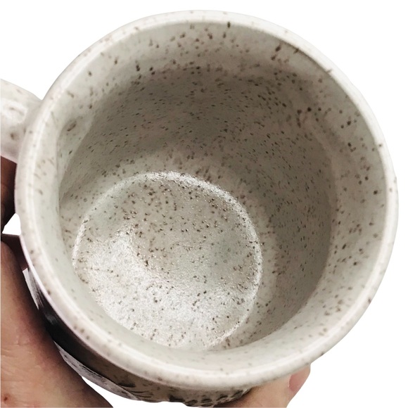 VINTAGE WESTON VERMONT BEAR COFFE MUG "On the Journey" "Peace Love and Joy" 80s - Picture 7 of 8